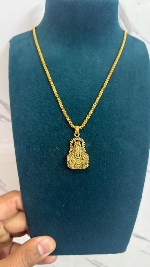 SHRI MANDIR SHOP™ Mahadev Shivling Pendant with Chain